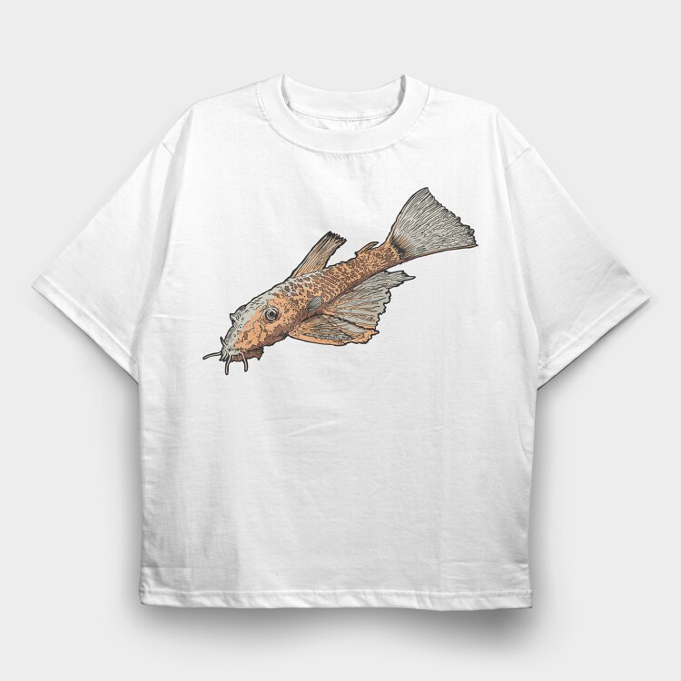 Antenna Catfish, Tricou Oversize Barbati (Unisex)