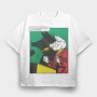 Pig Comics, Tricou Oversize Barbati (Unisex)