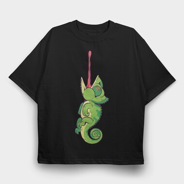 Chameleon, Tricou Oversize Barbati (Unisex)