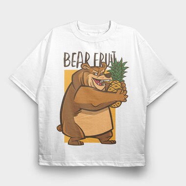 Bear Fruit, Tricou Oversize Barbati (Unisex)
