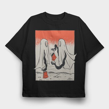 Ghost, Tricou Oversize Barbati (Unisex)