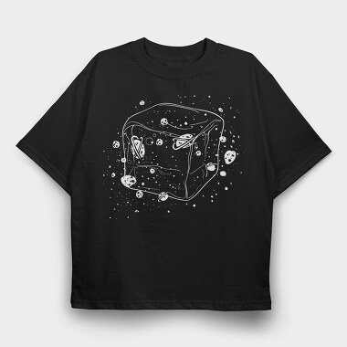 Space Ice, Tricou Oversize Barbati (Unisex)