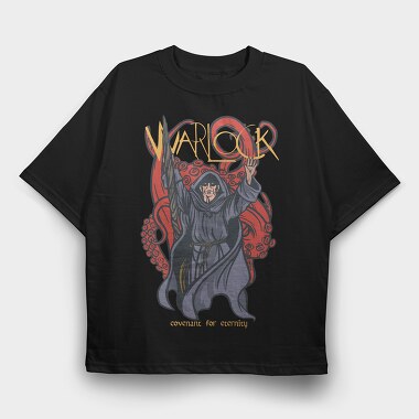 Warlock, Tricou Oversize Barbati (Unisex)