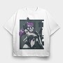 Girl SAD, Tricou Oversize Barbati (Unisex)