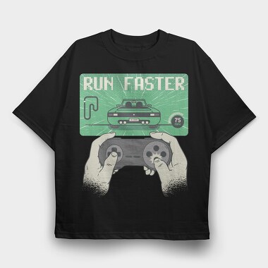 Car Games, Tricou Oversize Barbati (Unisex)