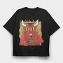Devil Gamer, Tricou Oversize Barbati (Unisex)
