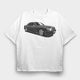 Car, Tricou Oversize Barbati (Unisex)