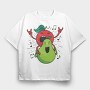 Apple Pear, Tricou Oversize Barbati (Unisex)
