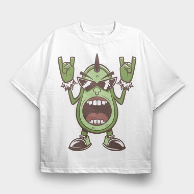 Metalavocado, Tricou Oversize Barbati (Unisex)