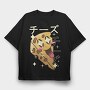 Cheese Crazy Kawaii, Tricou Oversize Barbati (Unisex)