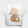 Banana Conda, Tricou Oversize Barbati (Unisex)