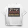 Vintage 2002, Tricou Oversize Barbati (Unisex)