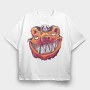 Scary Bear, Tricou Oversize Barbati (Unisex)