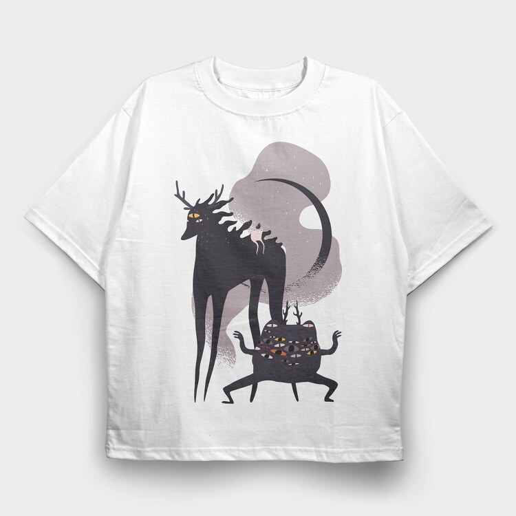 Halloween 4, Tricou Oversize Barbati (Unisex)