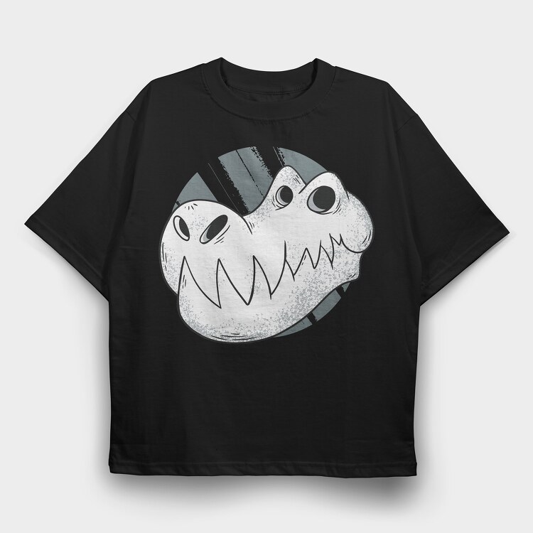 Skullrex, Tricou Oversize Barbati (Unisex)