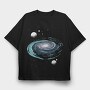 Space Nebula, Tricou Oversize Barbati (Unisex)