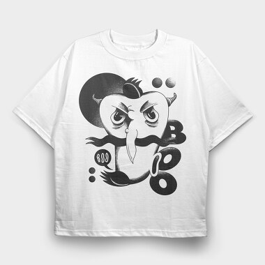 Retro Villains 02, Tricou Oversize Barbati (Unisex)