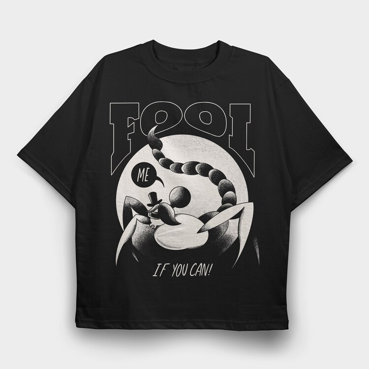 Retro Villains 07, Tricou Oversize Barbati (Unisex)