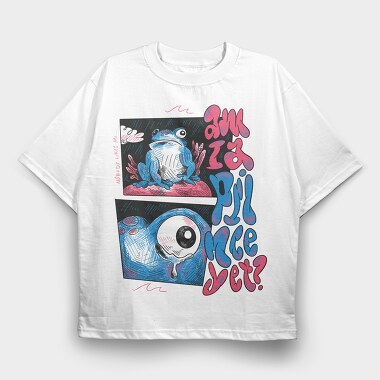 Ocean Creatures 03, Tricou Oversize Barbati (Unisex)