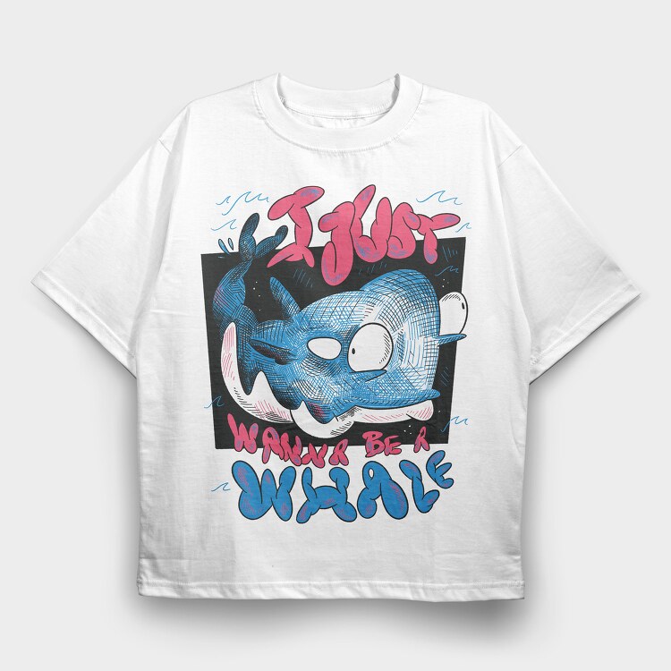 Ocean Creatures 10, Tricou Oversize Barbati (Unisex)