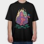 Pimp Gorilla, Tricou Oversize Barbati (Unisex)