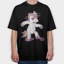 Unicorn Hangover, Tricou Oversize Barbati (Unisex)