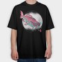 Carpa Fish, Tricou Oversize Barbati (Unisex)
