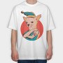 Chihuahua, Tricou Oversize Barbati (Unisex)