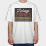 Vintage 2002, Tricou Oversize Barbati (Unisex)