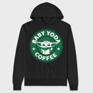 Baby Yoda 25, Hanorac Oversize Barbati (Unisex)