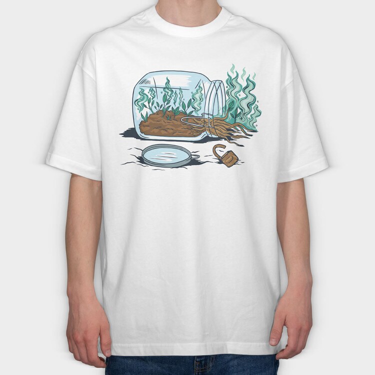 Magic Nature, Tricou Oversize Barbati (Unisex)