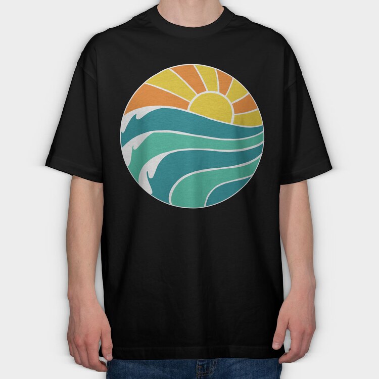 Summer, Tricou Oversize Barbati (Unisex)