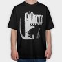 Trex Guitar, Tricou Oversize Barbati (Unisex)
