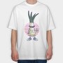 Funny Leek, Tricou Oversize Barbati (Unisex)