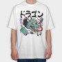Psychedelic Japanese 05, Tricou Oversize Barbati (Unisex)