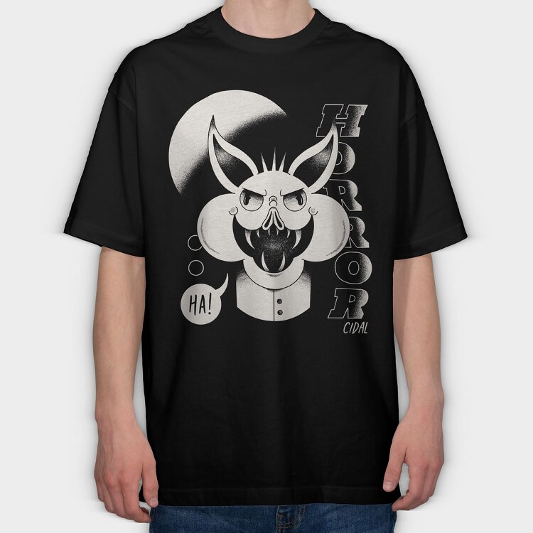 Retro Villains 06, Tricou Oversize Barbati (Unisex)