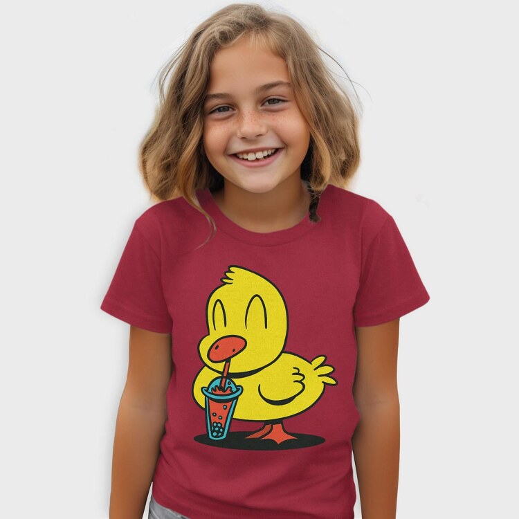 Duck Bubble Tea, Tricou Copii