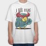 Owl, Tricou Oversize Barbati (Unisex)