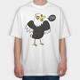 Crazy Eagle, Tricou Oversize Barbati (Unisex)