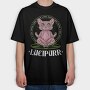 Cute Cat Satan, Tricou Oversize Barbati (Unisex)