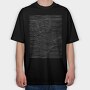 3D illusion Hand, Tricou Oversize Barbati (Unisex)