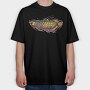 Arowana Watercolor, Tricou Oversize Barbati (Unisex)