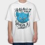 Cat Monday, Tricou Oversize Barbati (Unisex)
