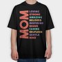 Mothers Day, Tricou Oversize Barbati (Unisex)