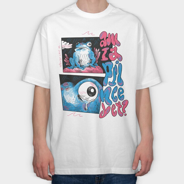 Ocean Creatures 03, Tricou Oversize Barbati (Unisex)