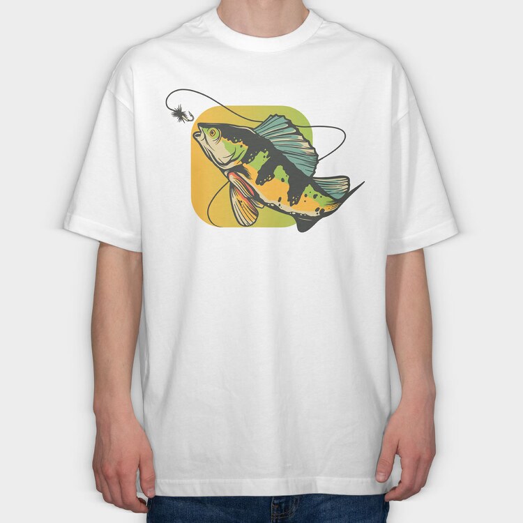 Perchfish, Tricou Oversize Barbati (Unisex)