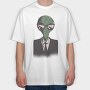 Alien Suit, Tricou Oversize Barbati (Unisex)