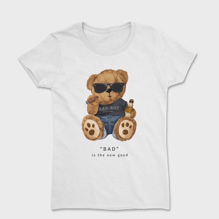 Bad Boy Bear Vibes, Tricou Femei