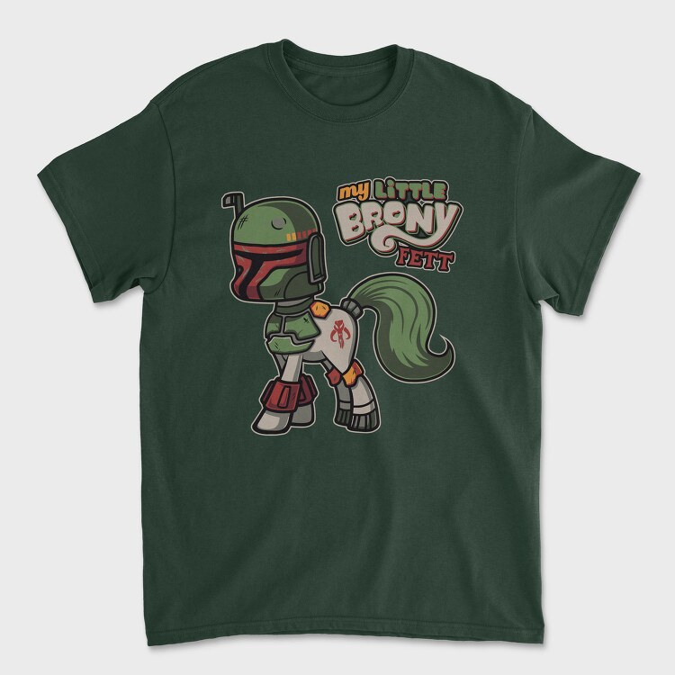 Boba Pony Fett, Tricou Barbati (Unisex)