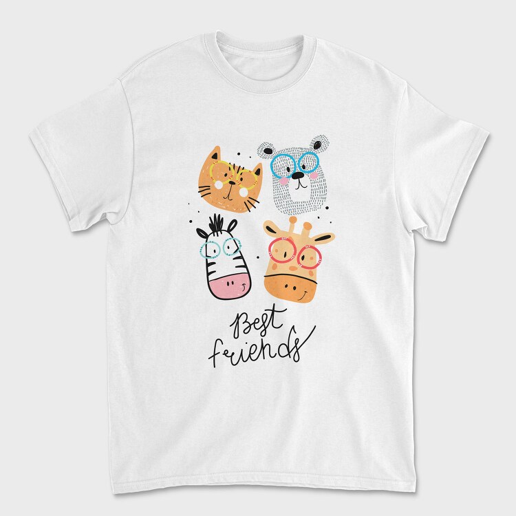 Cat Glasses Night, Tricou Barbati (Unisex)